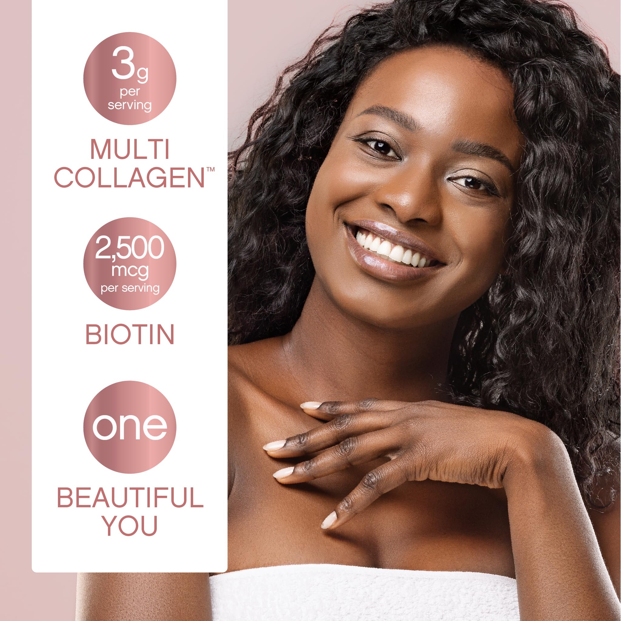NeoCell Liquid Multi Collagen Peptides | 16 fl oz | with Biotin | Advanced Nourishing Formula | 10 Types of Bio-Peptides