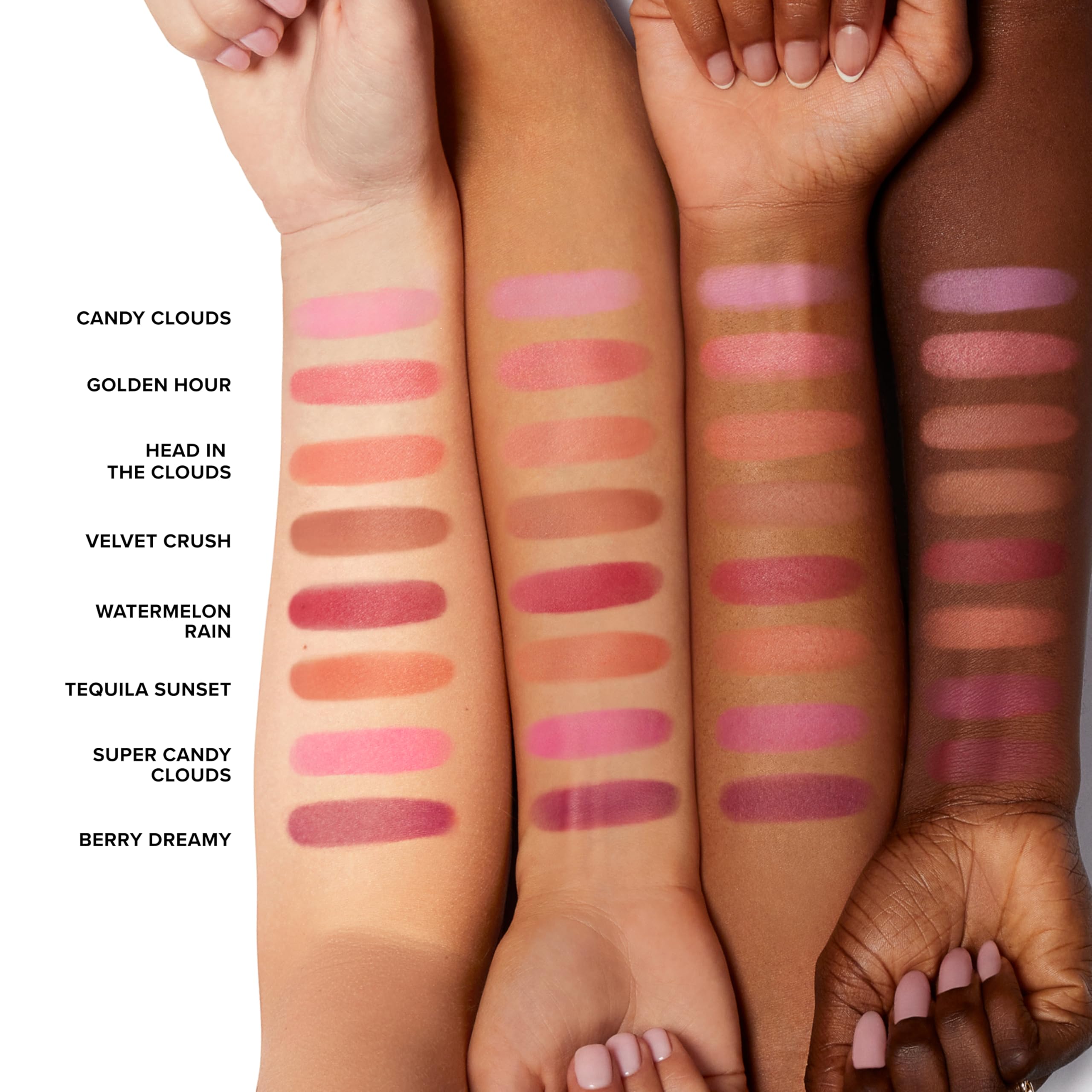 Too Faced Cloud Crush Blurring Blush | Velvety Powder Blush for Cheeks with High-Pigment Formula | 93% Naturally Derived Ingredients, Vegan & Cruelty-Free, Velvet Crush, 0.17 Ounce