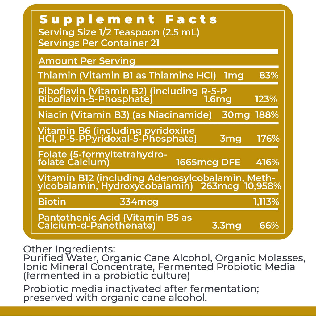 Premier Research Labs Max B-ND Liquid Vitamin - B-Complex for Liver & Brain Health - Sublingual Drops for Energy, Immune & Adrenal Support - 2 fl oz - Thiamin, B12, B6 & More - for Men, Women Premier Research LabsBuy Supplements Australia