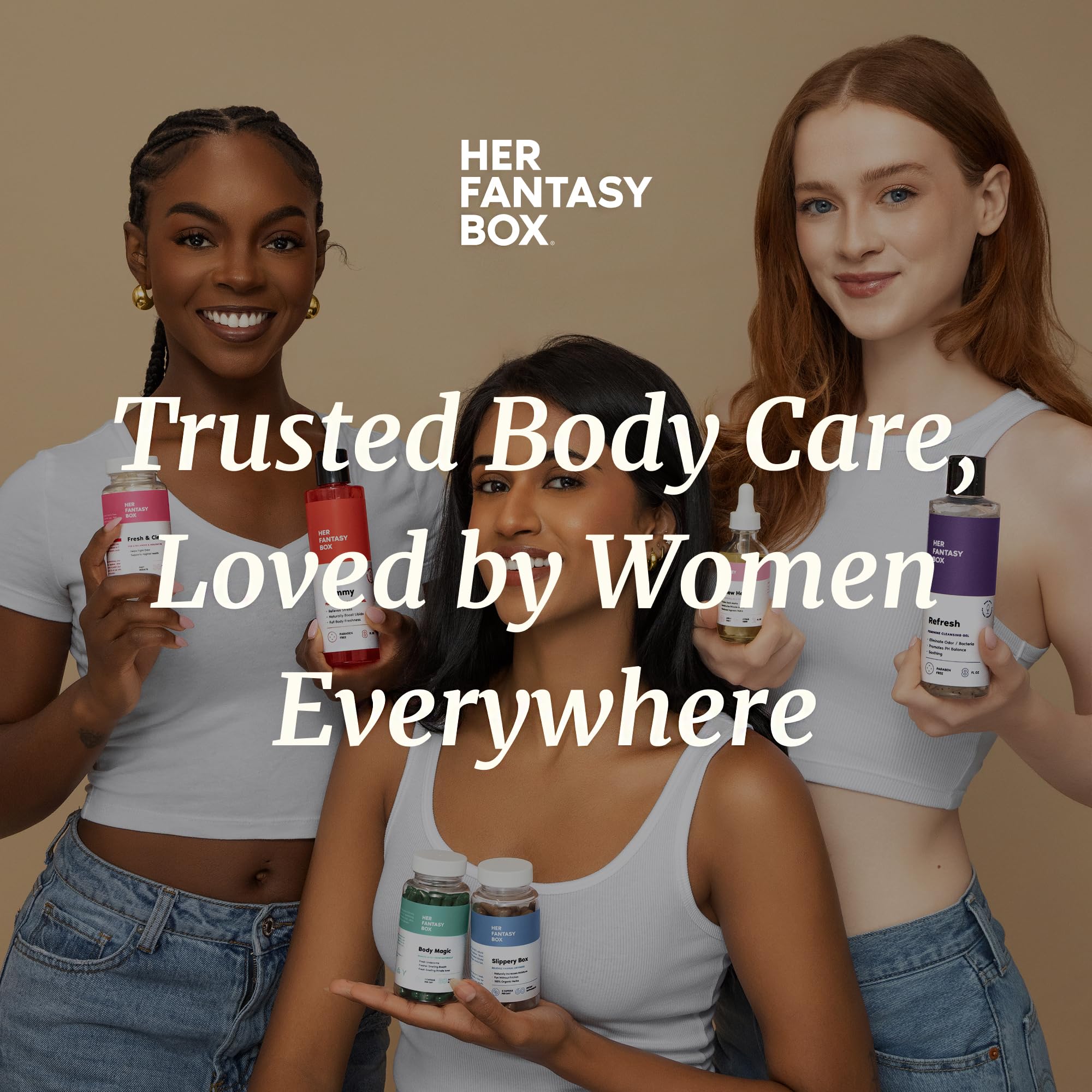 Her Fantasy Box | Refresh pH Balancing Shower Gel - Natural Feminine Hygiene Solution