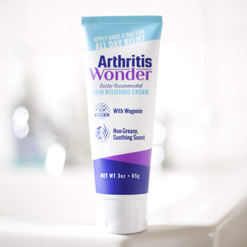 Arthritis Wonder Pain Relief Cream, 4 oz – Arthritis Pain Relief Cream for Hand, Knee, Foot and Wrist Joints – Fast-Acting, Deep Penetrating, Non-Greasy Formula with Natural Wogonin - 2 Pack Arthritis WonderBuy Supplements Australia