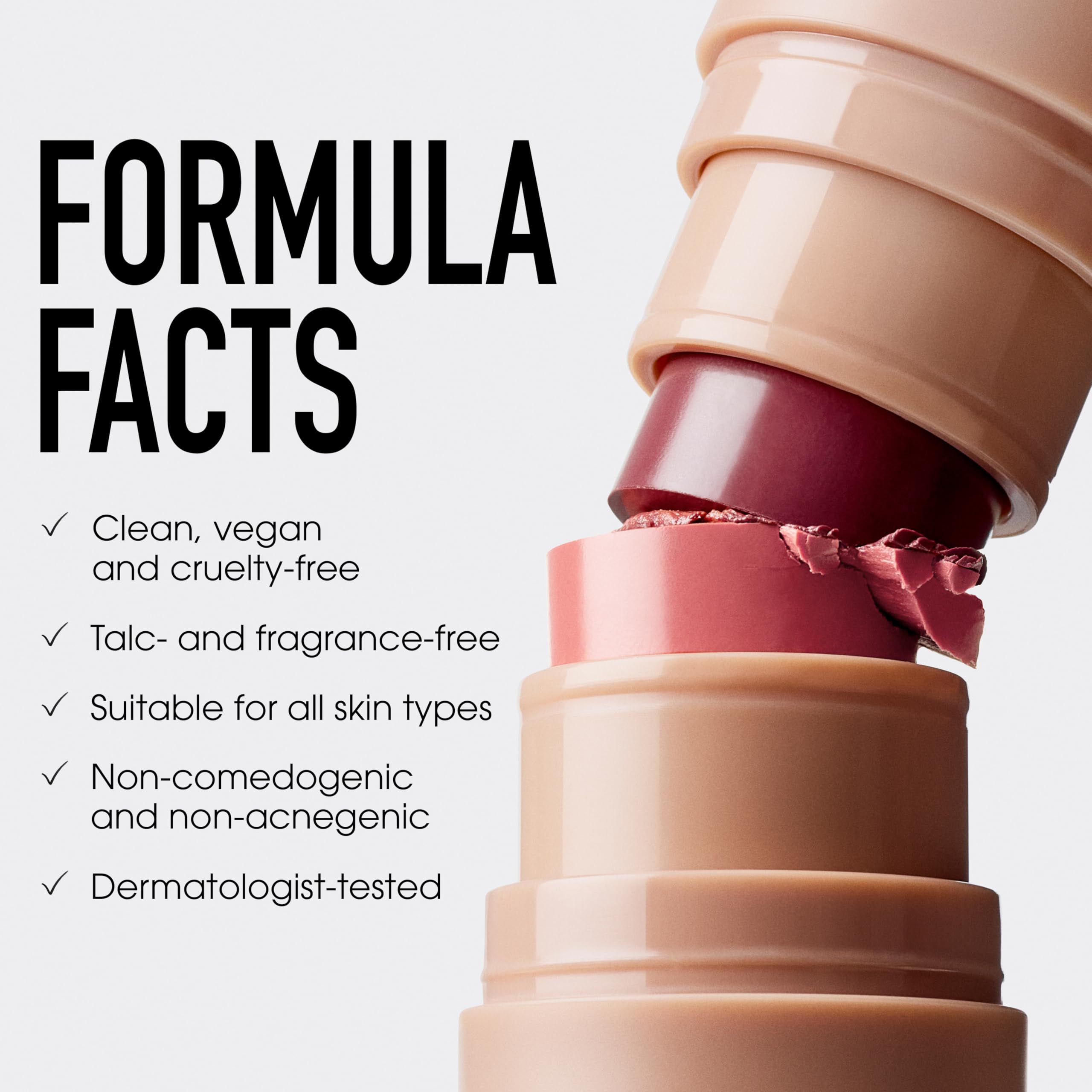 bareMinerals Gen Nude Dew in One Cheek & Lip Stick - Just Peachy