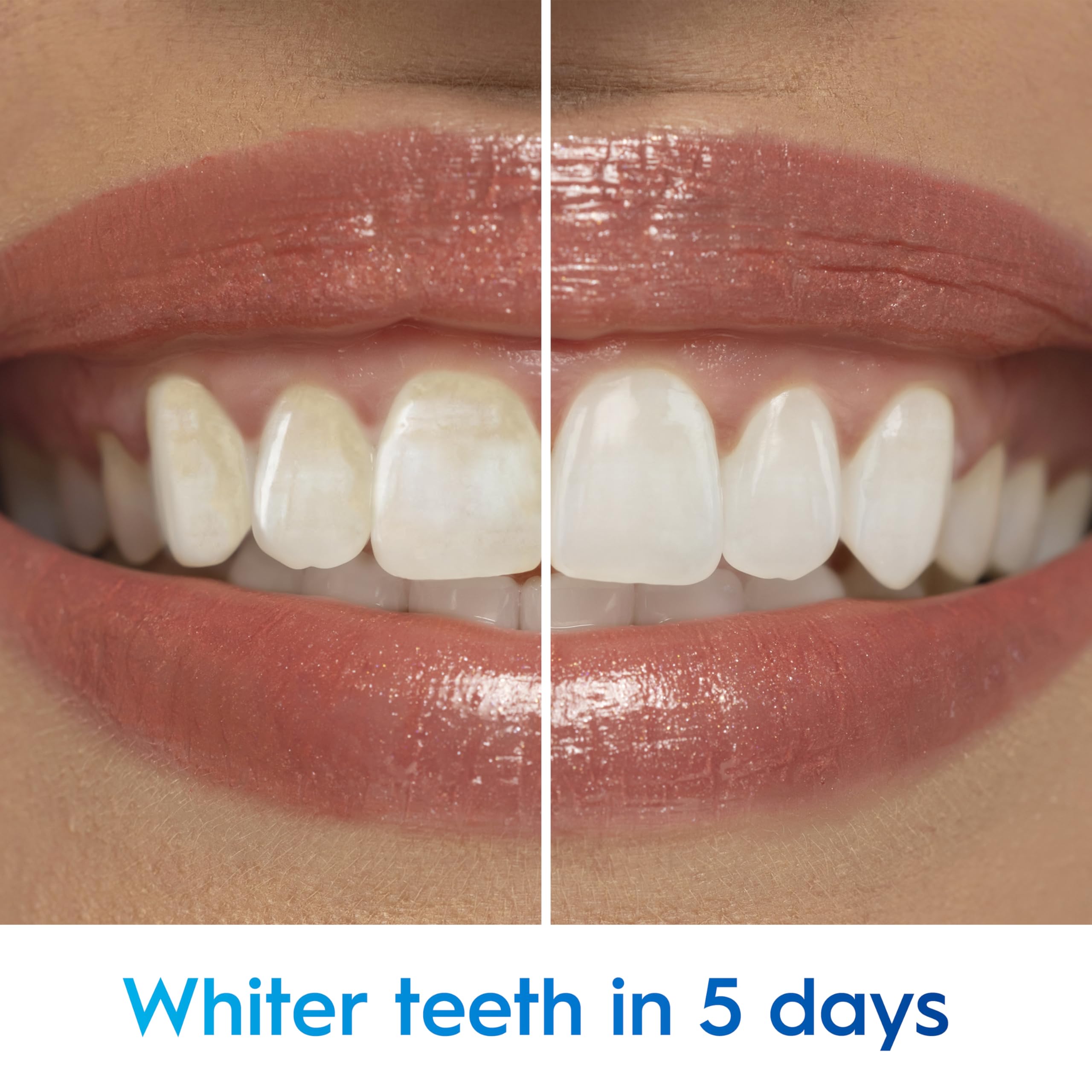 Crest 3D White Advanced, Teeth Whitening Toothpaste for Adults, 3.7 oz, 4 Pack, Cavity Protection Fluoride Toothpaste,