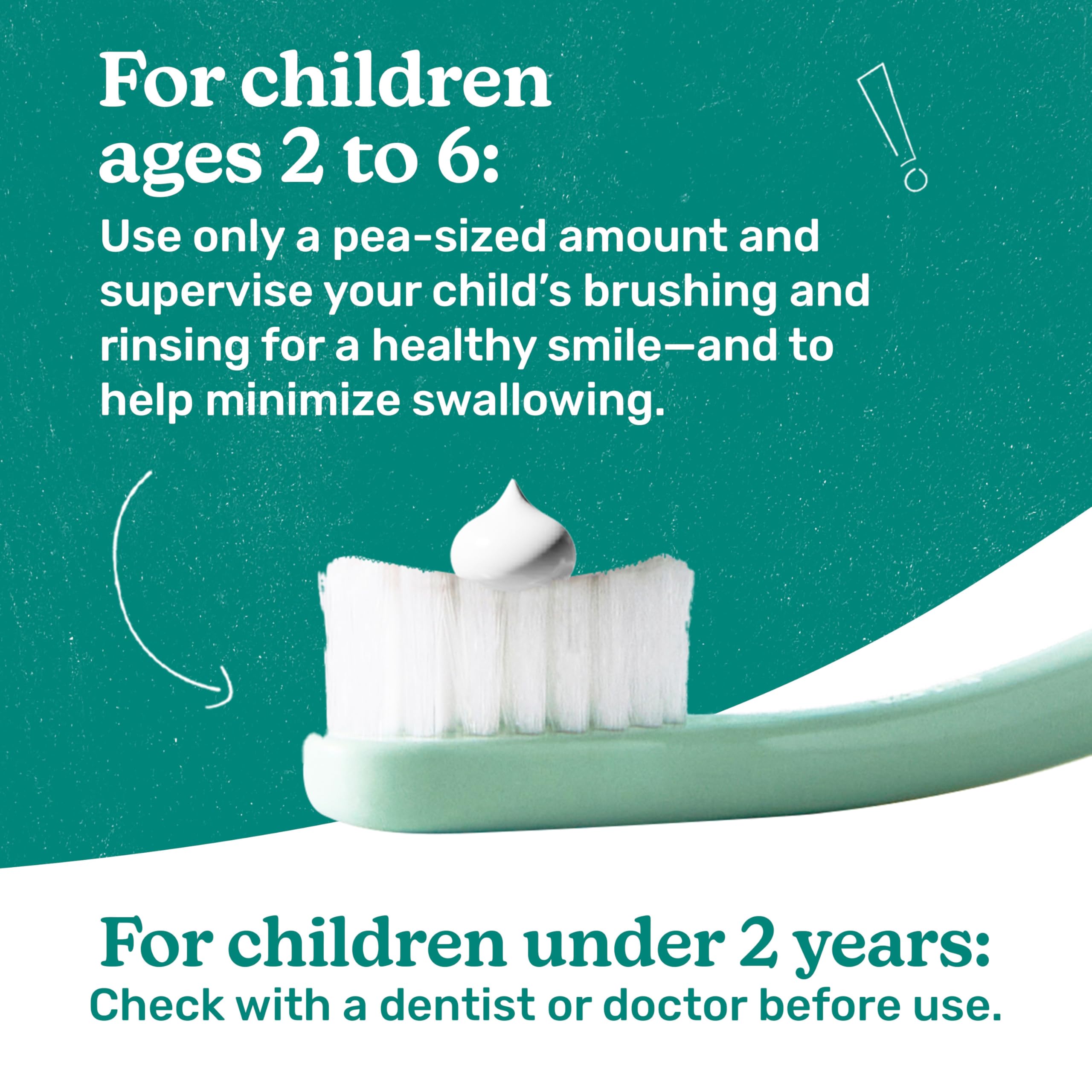 Tom’s of Maine Natural Kids Fluoride Toothpaste, 3 Pack, For Kids Ages 2 and Up, Great Toddler Toothpastes, No Artificial Flavors, Dyes