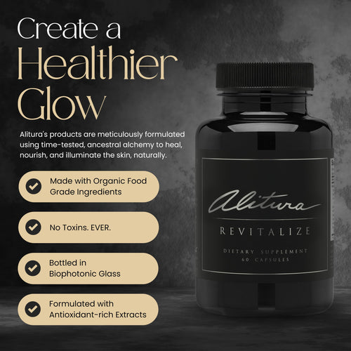 Alitura Revitalize – Organic Ashwagandha & Turmeric Supplement – Natural Energy, Mood & Recovery Support for Men & Women – Adaptogenic Herbs for Daily Wellness – 60 Capsules AlituraBuy Supplements Australia