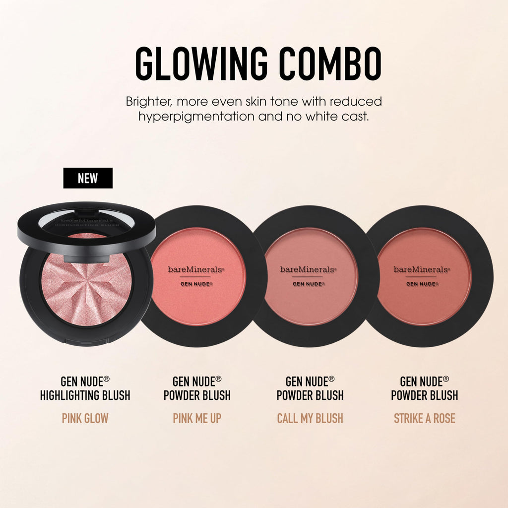 bareMinerals Gen Nude Powder Blush, Pink Me Up, Vegan, Cruelty-Free & Dermatologist-Tested