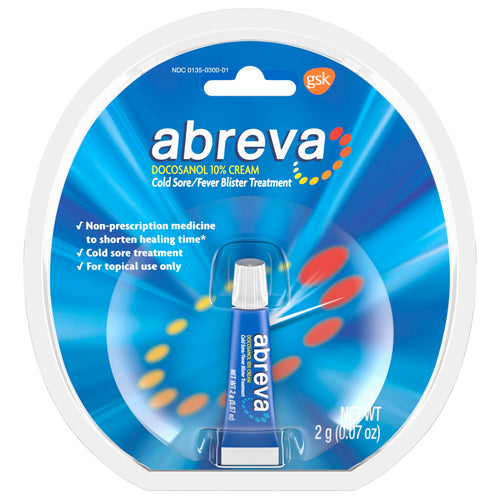 Abreva Docosanol 10% Cream Tube, FDA Approved Treatment for Cold Sore/Fever Blister, 2 grams Abreva buy supplements Au