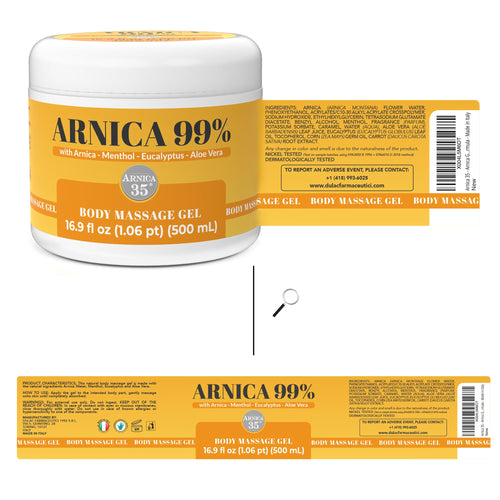 Arnica 35 Arnica Body Massage Gel – Water-Based Cosmetic Massage Gel with Arnica Montana, Fast-Absorbing Lightweight Texture, Non-Greasy Feel, Dermatologically Tested, 16.9 fl oz ArnicaBuy Supplements Australia