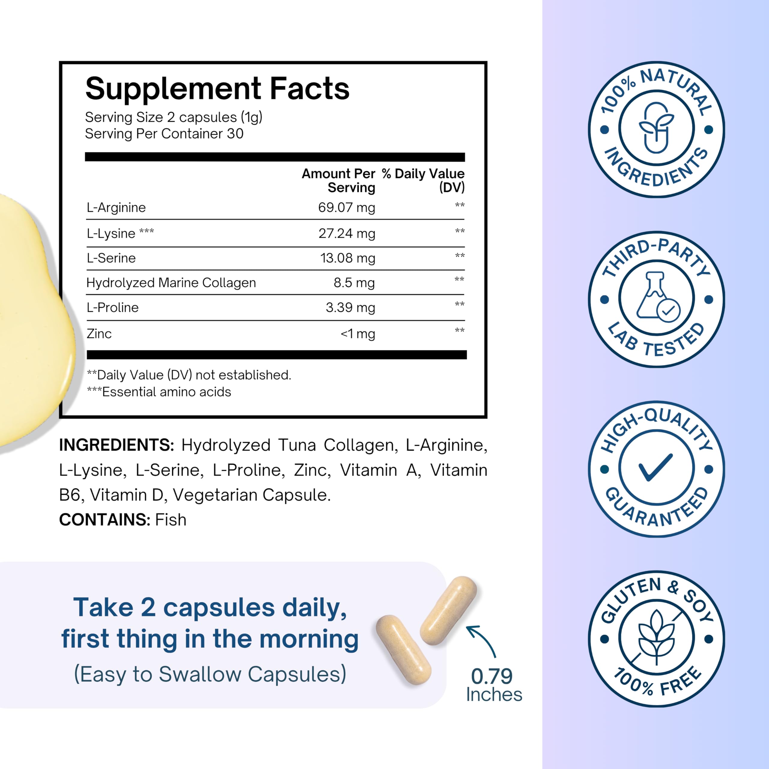 ALTAGAMMA Sleep Support Supplement - Better Sleep Support, Deep Rest & Super Calm - Natural Deep Sleep Supplements for Adults with Vitamins, L Tyrosine, L Tryptophan, Magnesium & Zinc, 60 Capsules ALTAGAMMA buy supplements Au