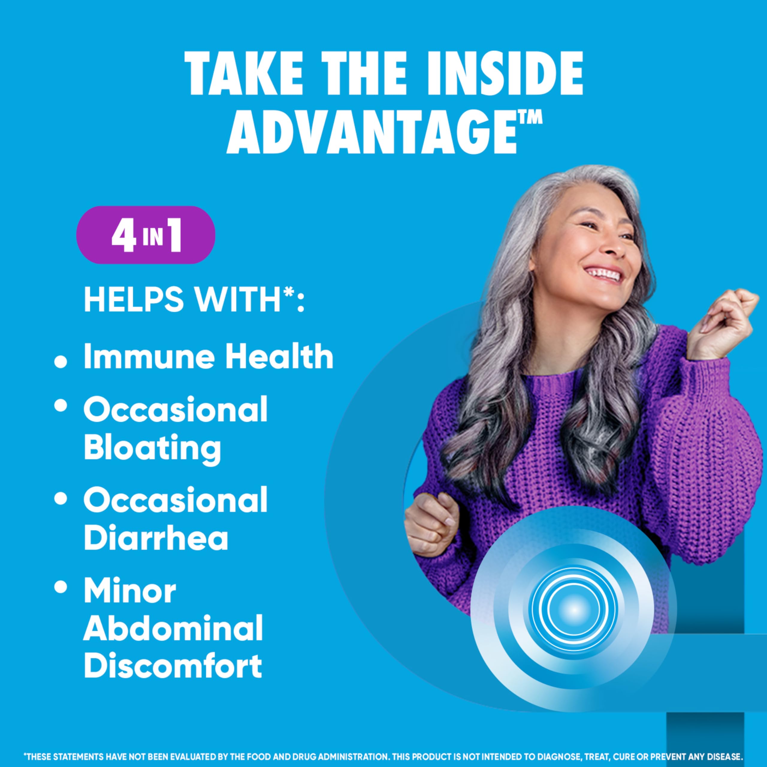 Digestive Advantage Probiotics for Digestive Health, Daily Probiotics for Women & Men, Supports Gut Health, Occasional Bloating & Diarrhea, Minor Abdominal Discomfort,