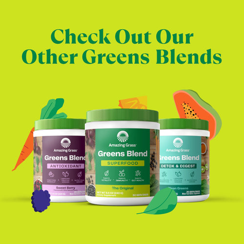 Amazing Grass Kidz Superfood: Vegan Protein & Probiotics for Kids with Beet Root Powder & 1/2 Cup of Leafy Greens, Strawberry Blast, 15 Servings Amazing GrassBuy Supplements Australia