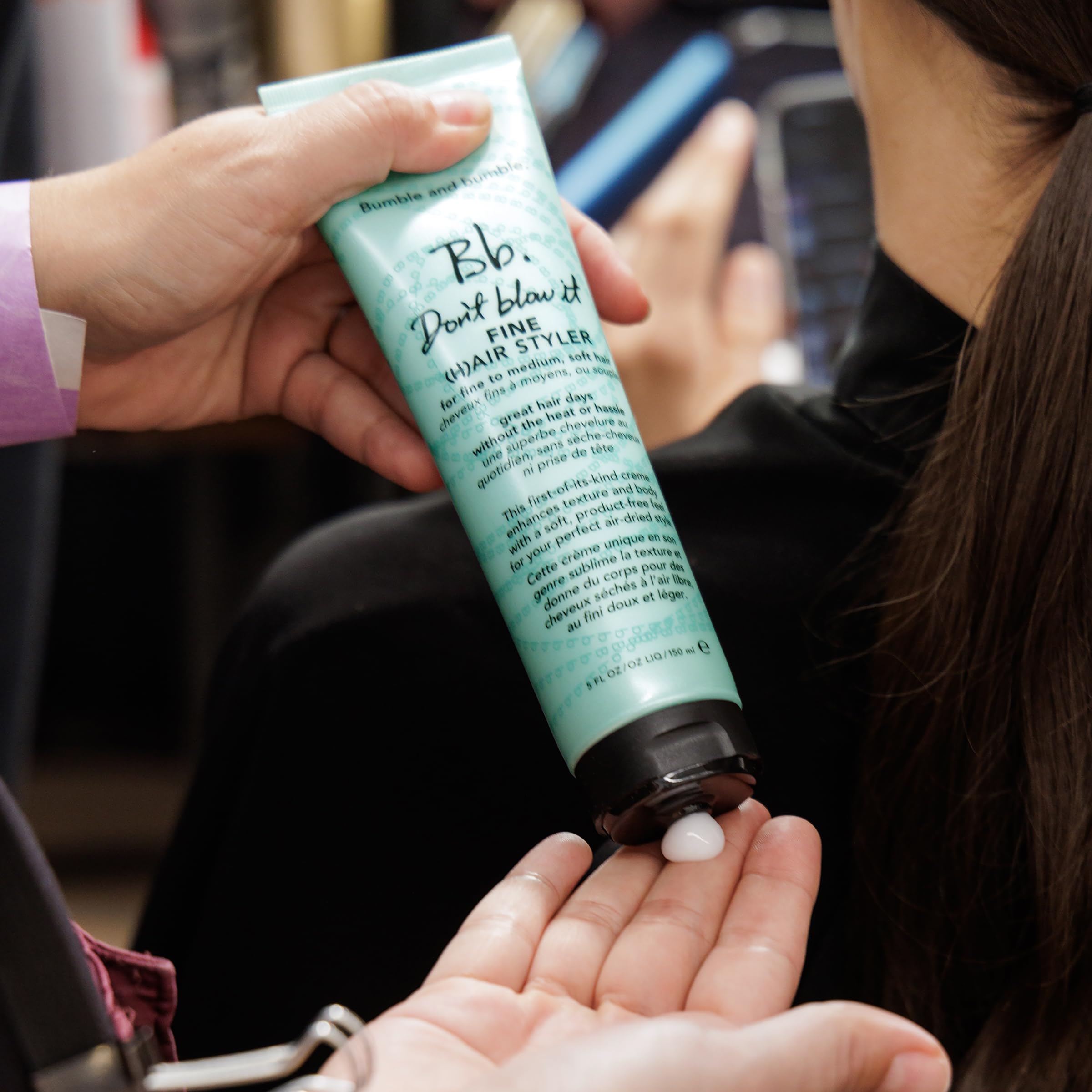 Bumble and bumble. Don't Blow It Fine (H) air Styler Air Dry Cream | Styling Cream to Enhance Texture and Body | Adds Hydration and Light Hold |For Fine to Medium Wavy, Straight Hair Types, 5 Fl Oz