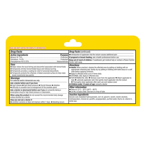 A+Health Hemorrhoid Treatment, Hemorrhoidal Ointment Relieves Symptoms of Burning, Itching, Discomfort, 2 Ounce Tube with Applicator, Reduces Irritation and Pain Relief A+HealthBuy Supplements Australia
