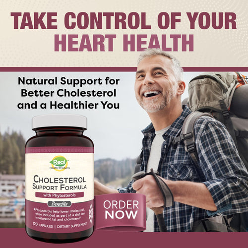 Advanced Cholesterol Health Complex with Plant Sterols. Cholesterol & Lipid Support Supplement for Healthy Heart & Cholesterol Levels for Men & Women. 120 Capsules RHP buy supplements Au