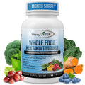 Methylated Mens Multivitamins - Daily Mens Vitamins with 44 Organic Whole Food - Multivitamin for Men with Iron & Fermented Nutrients MoxyVites