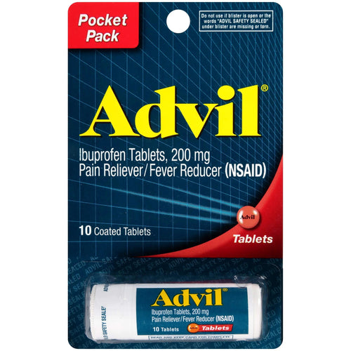 Advil 200 mg Tablets Pocket Pack 10 ea (Pack of 6) AdvilBuy Supplements Australia
