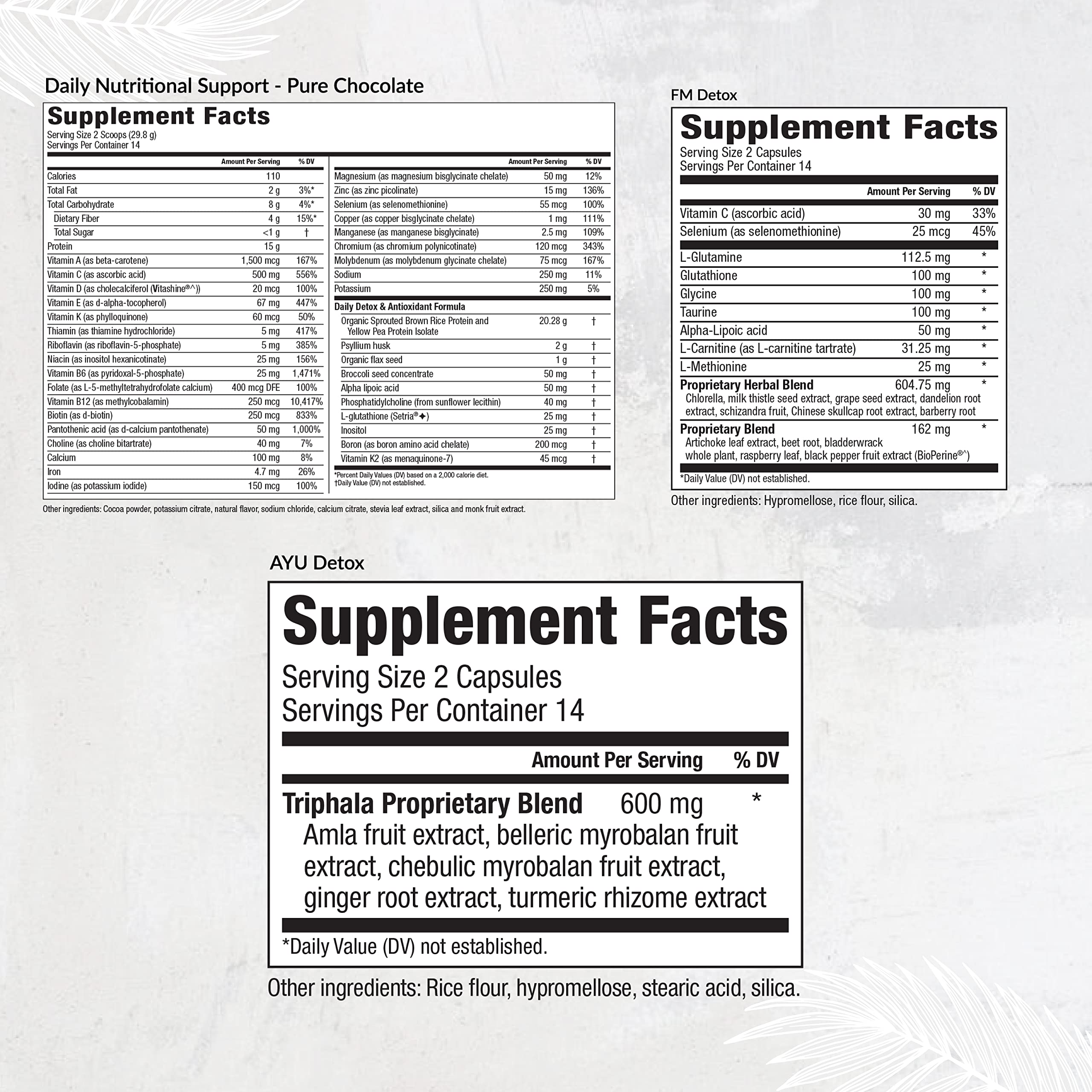 Equilife Dr. Cabral Detox, 7 Day Cleanse System, Plant Based Protein, Vitamins & Minerals, Supports Liver Detox, Promotes Healthy Weight Management