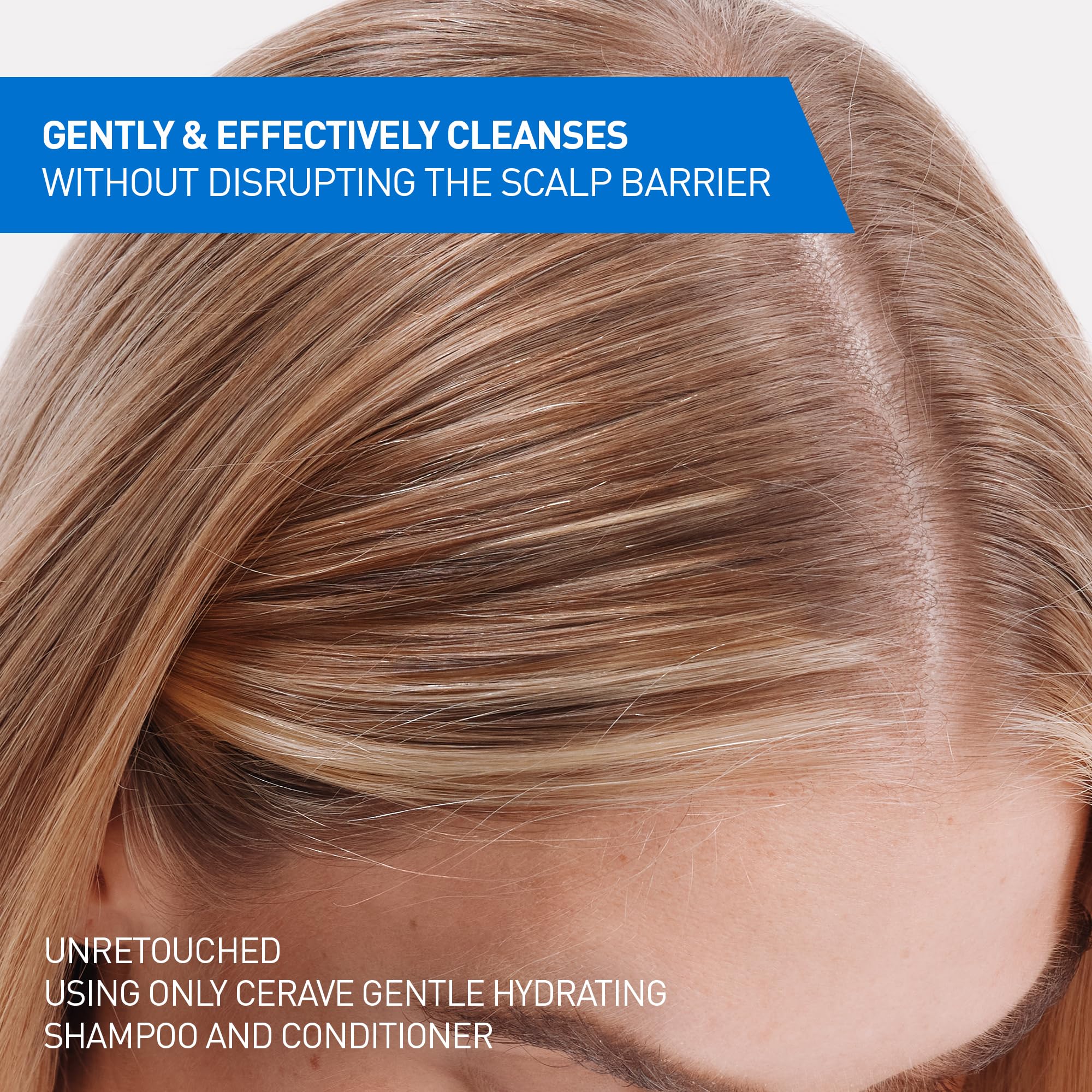CeraVe Gentle Hydrating Shampoo, With Ceramides, Niacinamide & Hyaluronic Acid For Soft, Healthy Looking Hair & Scalp