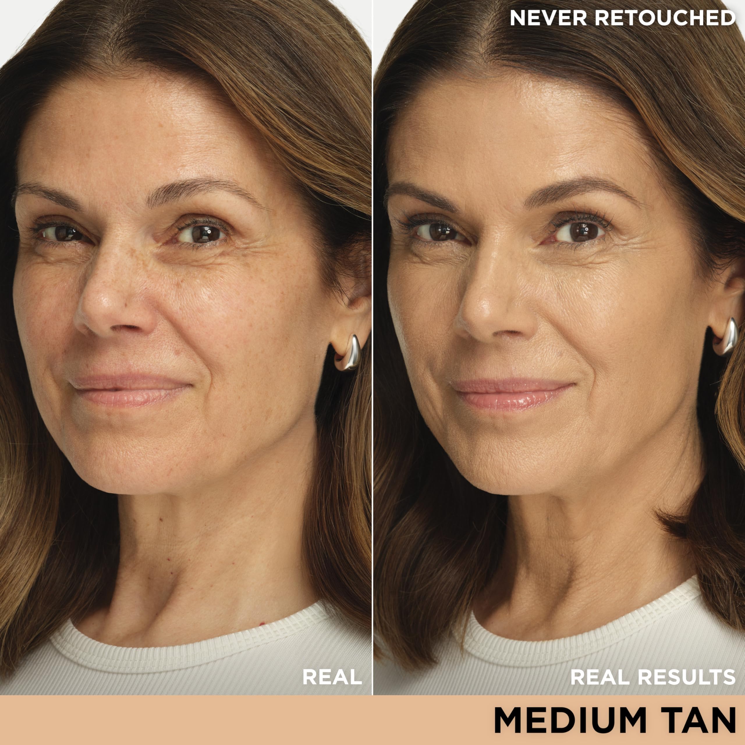 IT Cosmetics CC+ Cream Illumination (Medium Tan) - Radiant Full Coverage Foundation With SPF 50+, Color Corrector & Hydrating Anti-Aging Serum, Hydrolyzed Collagen + Peptides - 1.08 fl oz