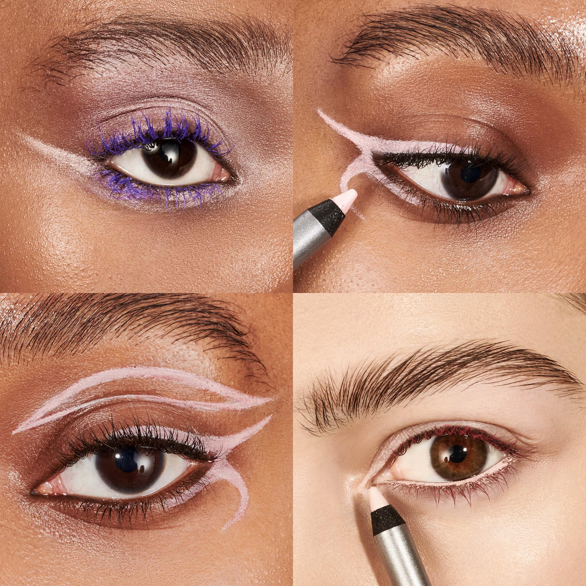 Wonderskin Eyeliner Pencil, 1440 Longwear Pink Eyeliner Pencil - Waterproof, Sharpenable & Smudge Proof (Icing)
