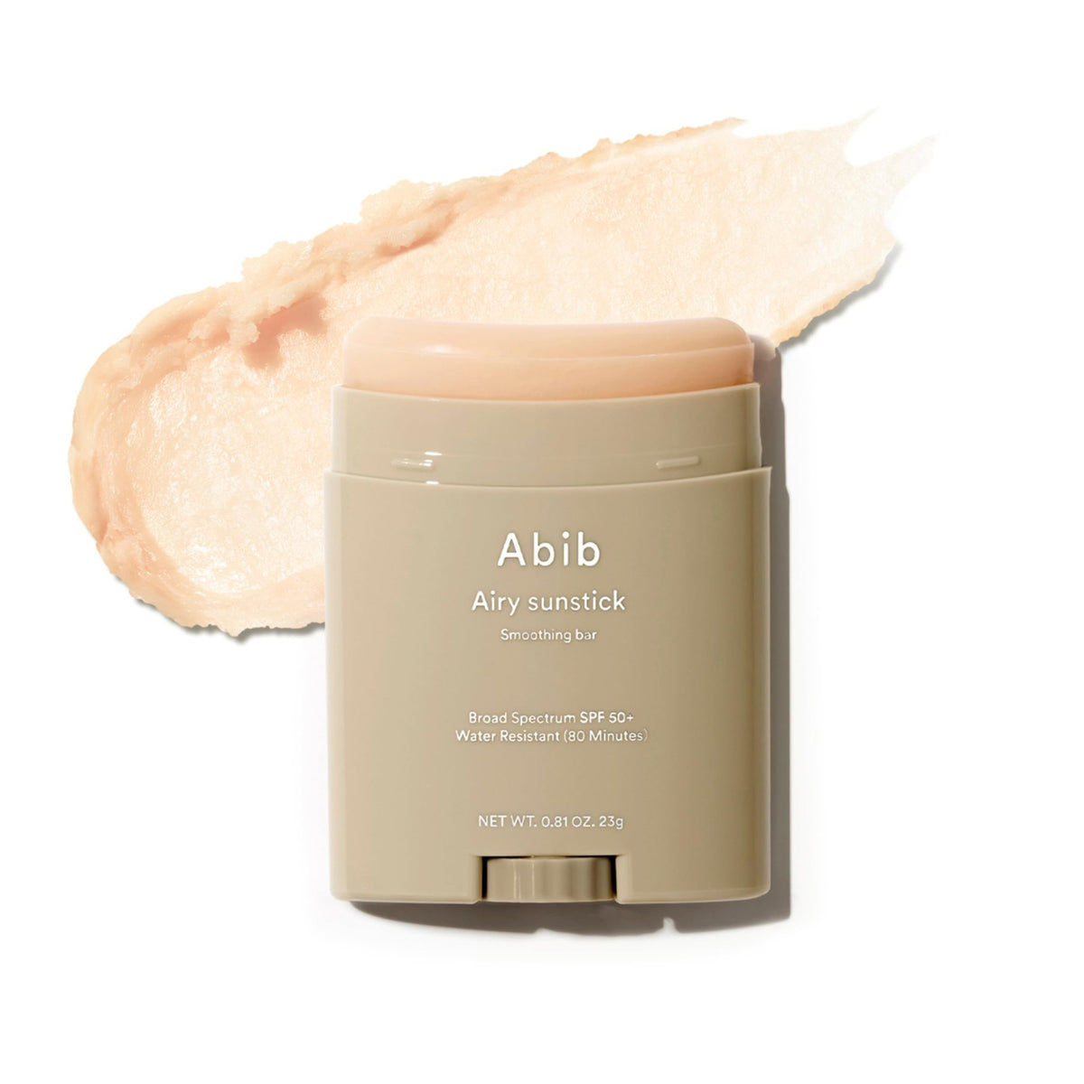 Abib Airy Sunstick Protection Bar SPF50+ Broad Spectrum, Semi-Matte Sunscreen Stick for Oily & Combination Skin - FENGGESTORE20