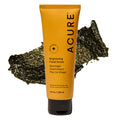 Acure Brightening Facial Scrub - Exfoliating Face Wash, Gentle Daily Scrubber & Exfoliator for Women & Men for Radiant Skin, Cleansing Wash with Sea Kelp & French Green Clay - 4 fl oz - FENGGESTORE20