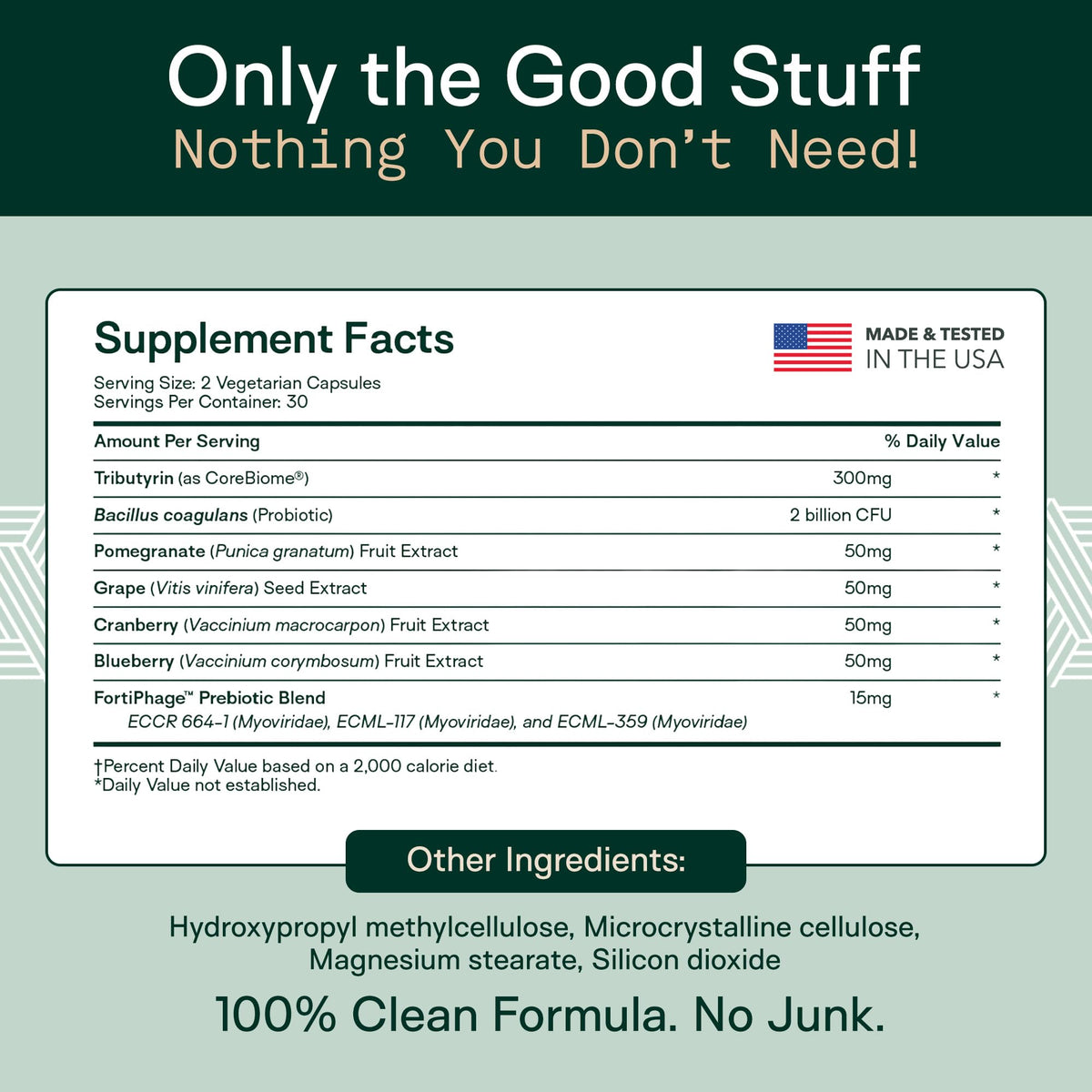 Adapt Naturals 4-in-1 Biome Protect Prebiotics, Probiotics Supplement Postbiotics & Polyphenols for Microbiome, Gut Health & Defense for Women & Men, 30 Day Supply - FENGGESTORE20