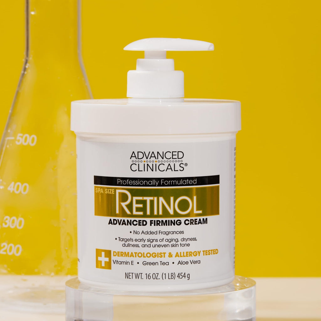 Advanced Clinicals Retinol Body Lotion & Face Moisturizer | Visible Anti Aging Skin Care Retinol Body Cream For Women & Men Targets Look Of Fine Lines - FENGGESTORE20