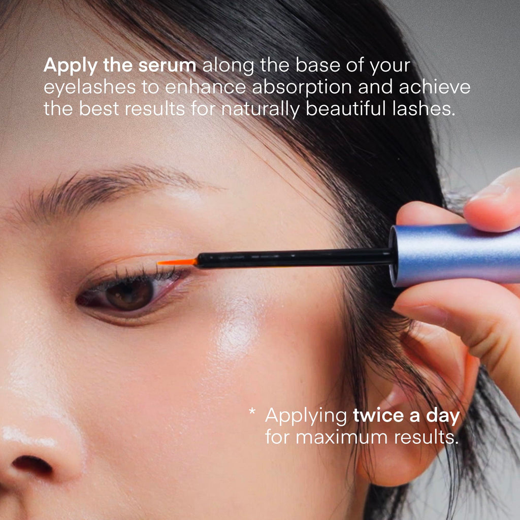 Advanced Eyelash Serum for Thicker, Longer Eyelashes and Eyebrows - Grow Luscious Lashes with Brow Enhancer (3mL) - FENGGESTORE20