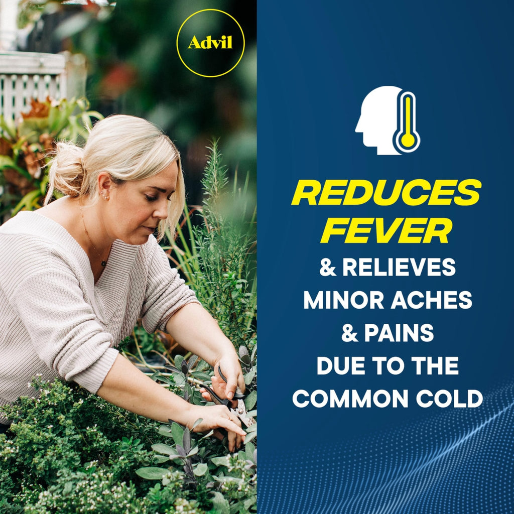 Advil Liqui-Gels Pain Reliever and Fever Reducer, Pain Medicine for Adults with Ibuprofen 200mg for Headache, Backache, Menstrual Pain and Joint Pain Relief - 200 Capsules, Advil PM Ibuprofen - 2 Ct - FENGGESTORE20