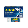 Advil PM Pain Reliever and Nighttime Sleep Aid, Ibuprofen for Pain Relief and Diphenhydramine Citrate for a Sleep Aid - 120 Coated Caplets and Pain Reliever and Fever Reducer, 10 Count Tablets - FENGGESTORE20