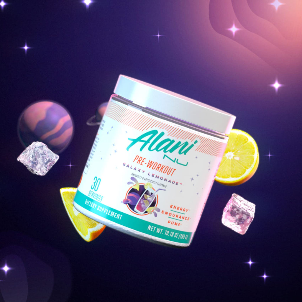 Alani Nu Pre Workout Powder GLAXAY Lemonade, Amino Energy Boost, Endurance Supplement, Sugar Free, 200mg Caffeine, L-Theanine, Beta-Alanine, L-Citrulline, 30 Servings - FENGGESTORE20