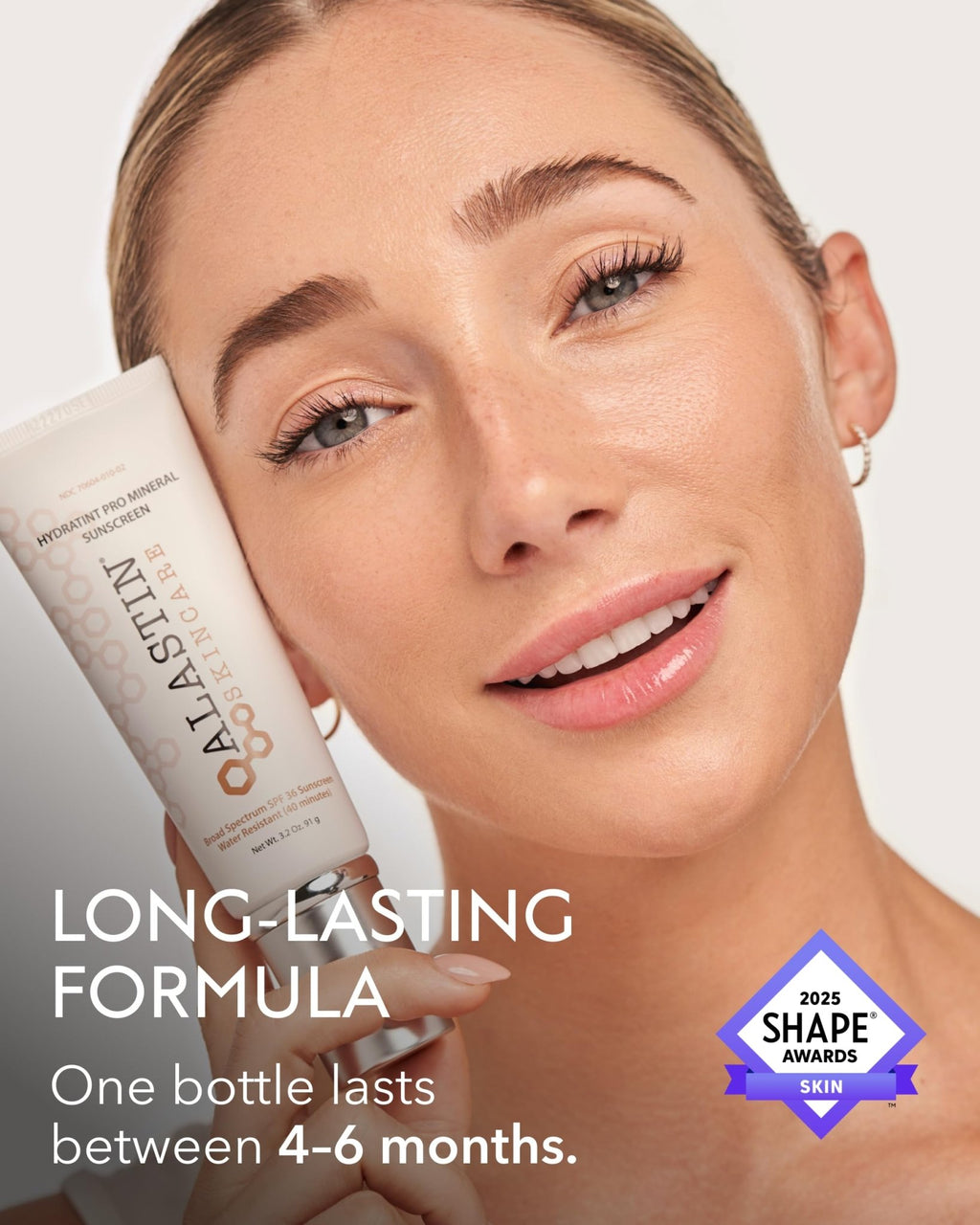 ALASTIN Skincare HydraTint Pro Mineral Sunscreen SPF 36 (3.2 oz) | 2-in-1 Tinted Daily Sunblock Moisturizer for Face & Neck | Fragrance-Free, Water Resistant - FENGGESTORE20
