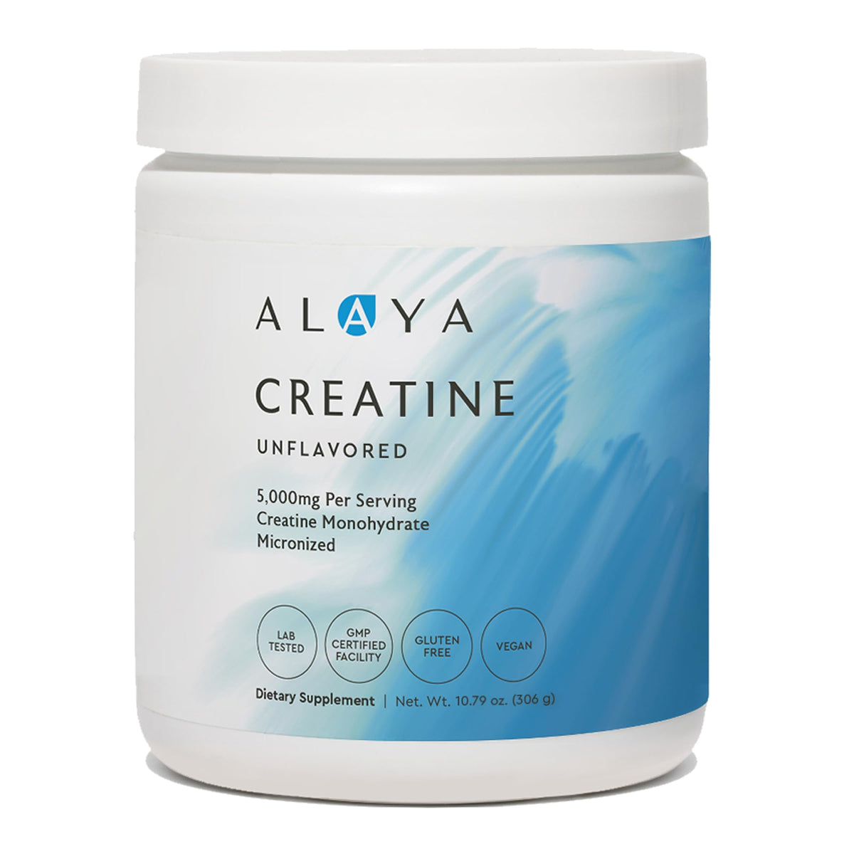Alaya Naturals Micronized Creatine Monohydrate Powder – Pure Performance Fuel for Strength, Mental Focus, Vegan, Non-GMO, Easily Mixable & Flavorless - 5 g - FENGGESTORE20