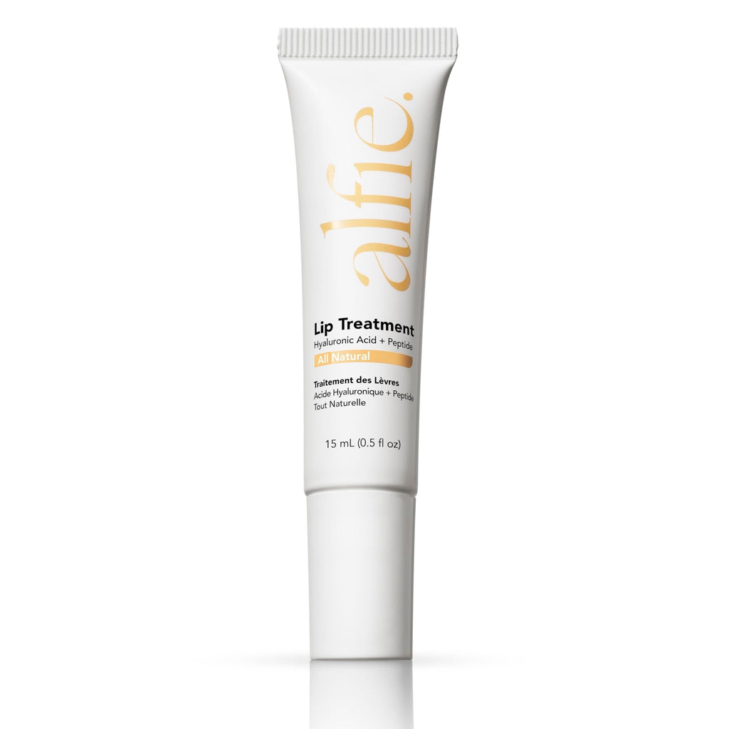 Alfie Hyaluronic Acid Lip Booster -Natural Flavor -15ml/0.5 Fl. Oz -Peptide Lip Treatment - FENGGESTORE20