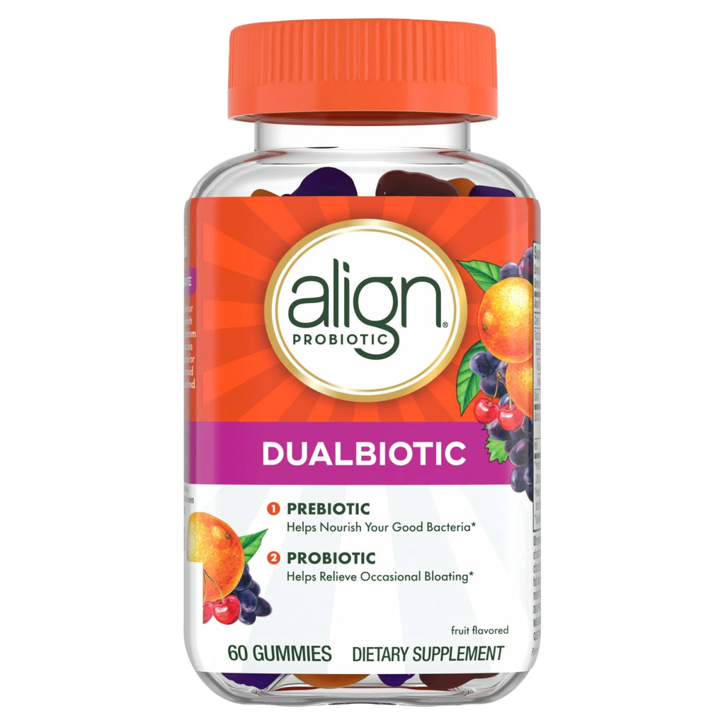 Align Dualbiotic, Prebiotics and Probiotics for Women and Men, Probiotics for Digestive Health, Prebiotics Help Nourish Good Bacteria - FENGGESTORE20