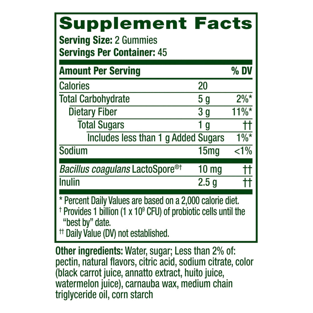 Align Dualbiotic, Prebiotics and Probiotics for Women and Men, Probiotics for Digestive Health, Prebiotics Help Nourish Good Bacteria, Natural Fruit Flavors - FENGGESTORE20