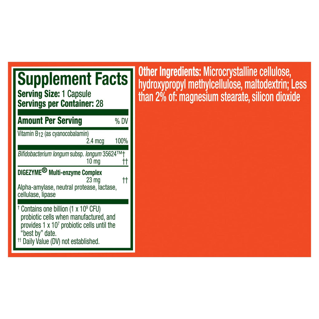 Align Probiotic Bloating Relief + Food Digestion, Probiotics for Women and Men, #1 Doctor Recommended Brand‡, Promotes Digestive Health and Helps Support - FENGGESTORE20