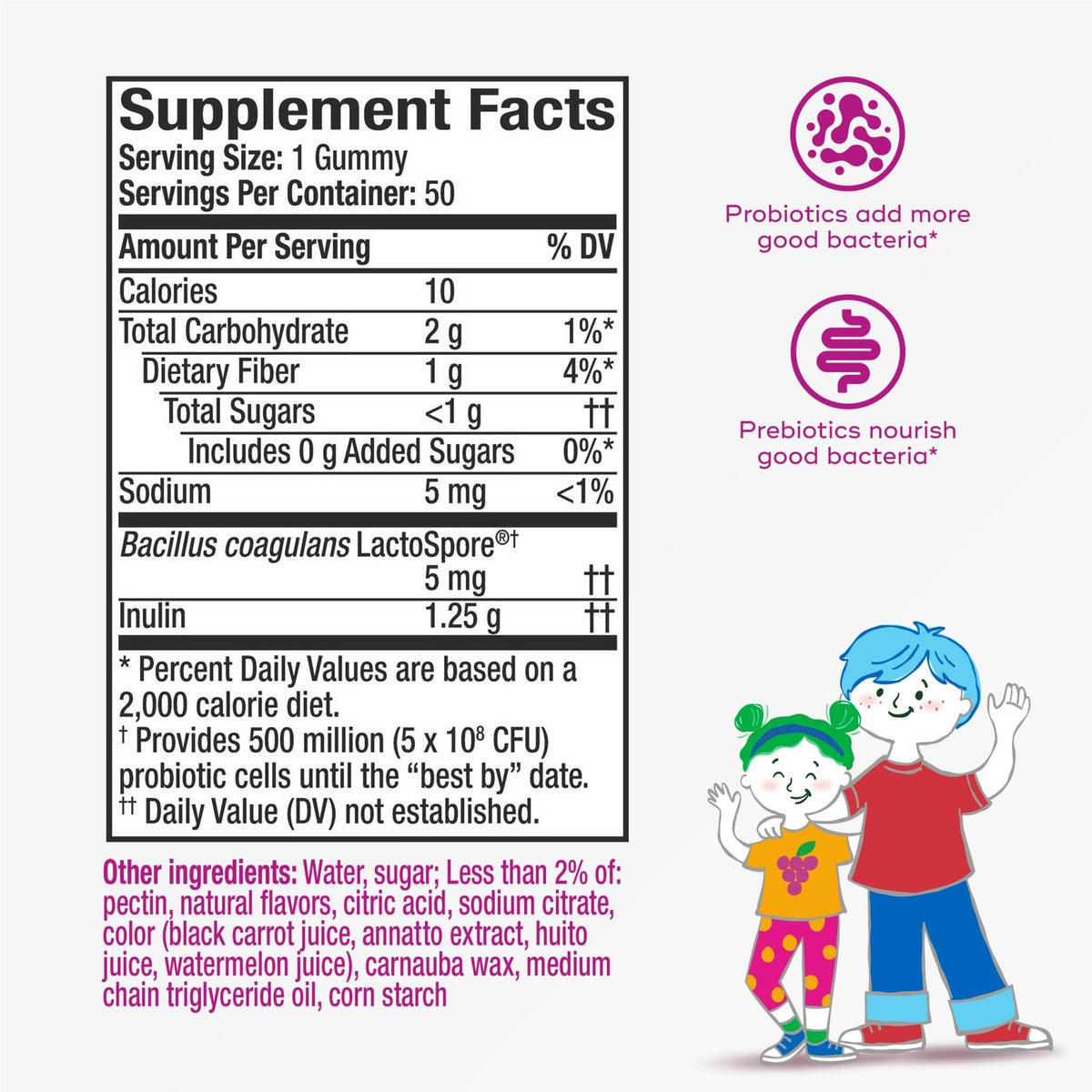 Align Probiotic, Kids Gummies, Prebiotic + Probiotic helps support a healthy digestive system*, #1 Doctor Recommended Probiotic Brand - FENGGESTORE20