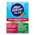 Alka-Seltzer Plus Maximum Strength PowerMax Sinus Congestion & Pain Medicine, Day + Night Liquid Gels - Powerful Relief for Cold and Flu, + Sinus Congestion for Adults and Children 12+ Years, 24 Count - FENGGESTORE20