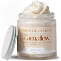 Amallow 100% Grass Fed Beef Tallow for Skin Care - Face + Body - Whipped Moisturizer for Sensitive Skin - Natural Lotion, 4 FL. oz. (Unscented) - FENGGESTORE20