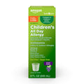 Amazon Basic Care 24 Hour Allergy Relief for Children, Cetirizine Hydrochloride Oral Solution 1 mg/mL, Grape Flavor, Dye Free, 8 fl oz (Pack of 1) - FENGGESTORE20