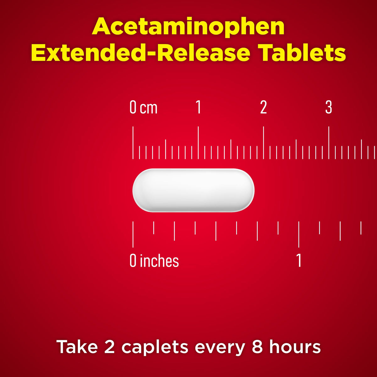 Amazon Basic Care Acetaminophen Extended-Release Tablets, 650 mg, Pain Reliever, Fever Reducer, Arthritis Pain, Headache, Backache, Menstrual Pain, 400 Count - FENGGESTORE20