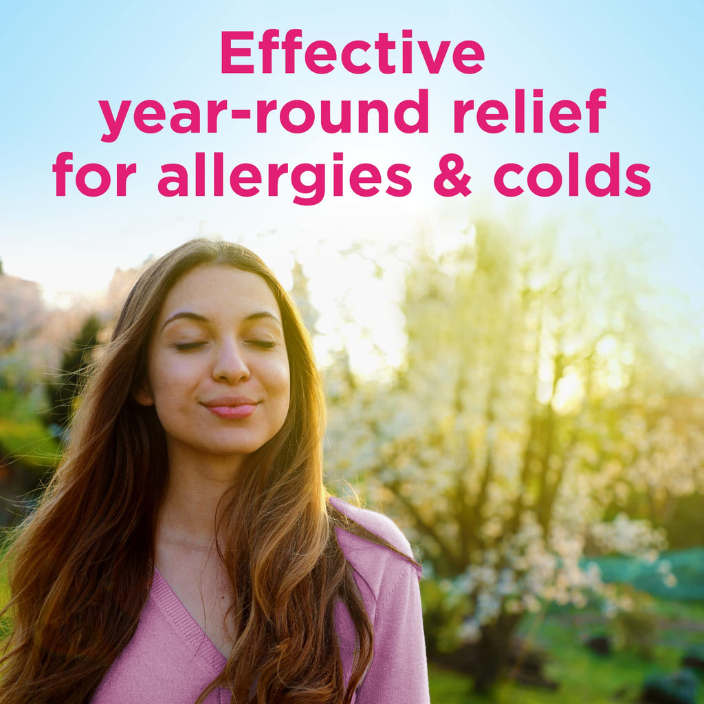Amazon Basic Care Allergy Relief Diphenhydramine HCl 25 mg, Antihistamine Tablets for Symptoms Due to Hay Fever and Upper Respiratory Allergies, Mini-Tabs, 100 Count - FENGGESTORE20