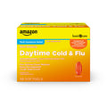 Amazon Basic Care Daytime Cold & Flu Liquid Caps; Cold Care for Daytime Cold and Flu, Orange, 48 Count (Pack of 1) - FENGGESTORE20
