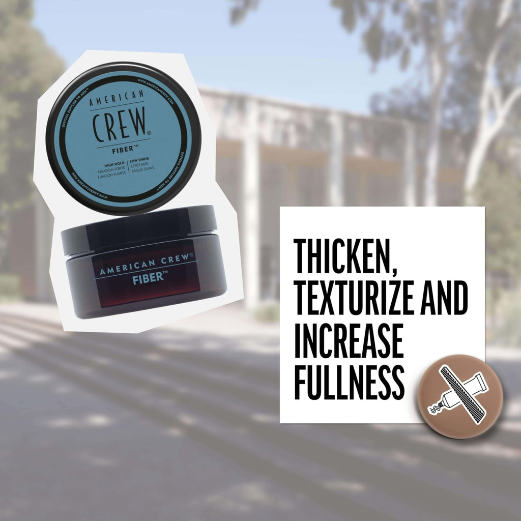 American Crew Men's Hair Fiber, Like Hair Gel with High Hold & Low Shine, 3 oz - FENGGESTORE20