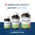 American Health Chewable Papaya Enzyme with Chlorophyll 600 Chwbls - FENGGESTORE20