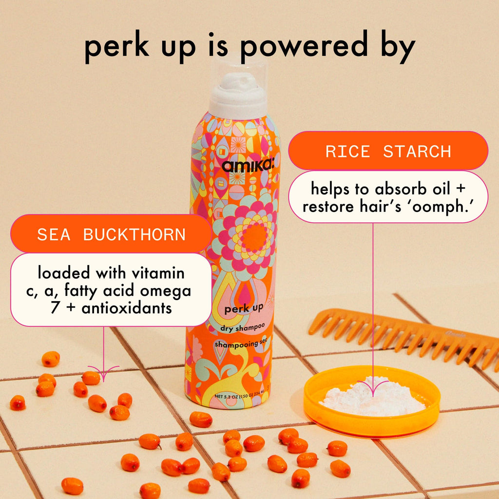 amika Perk Up Dry Shampoo, 5.3 oz. (Pack of 1) - FENGGESTORE20