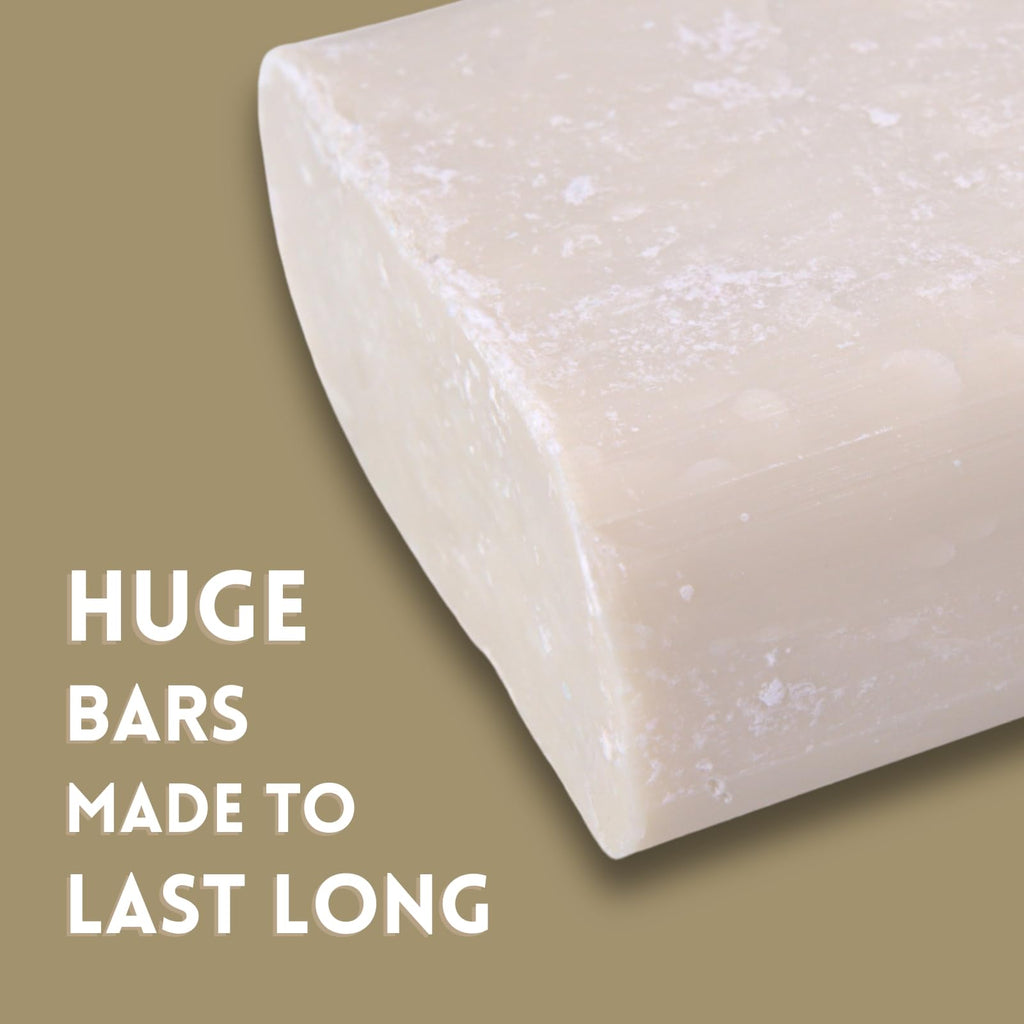 Amish Farms Natural Bar Soap 5-Pack Variety – Handmade Cold Process Moisturizing Soap Bars, Large Hand-Cut, Made in USA - FENGGESTORE20