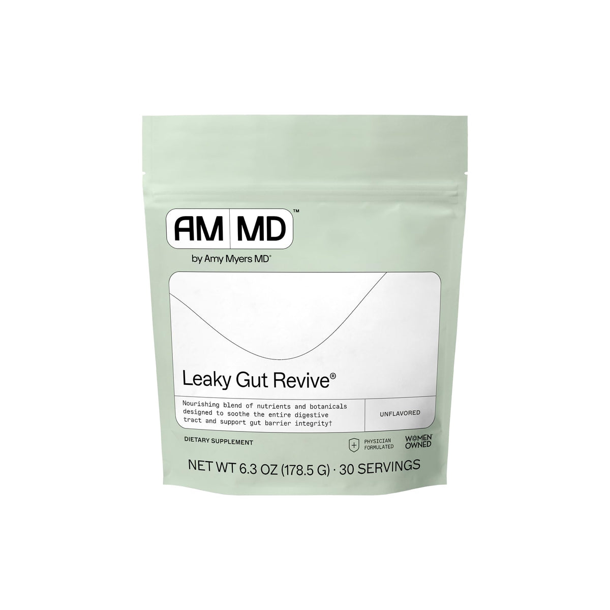 Amy Myers MD Leaky Gut Revive - Gluten-Free & Non-Dairy - Botanical Blend for Healthy Gut Support - GI Health Support with Prebiotic Fiber - FENGGESTORE20